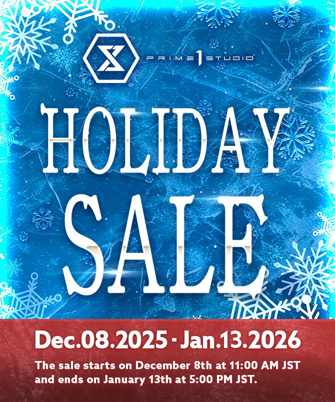 Prime 1 Studio Launches Special Winter Event &ldquo;HOLIDAY SALE&rdquo; Starting December 8 Popular Statues Available for Up to 60% OFF